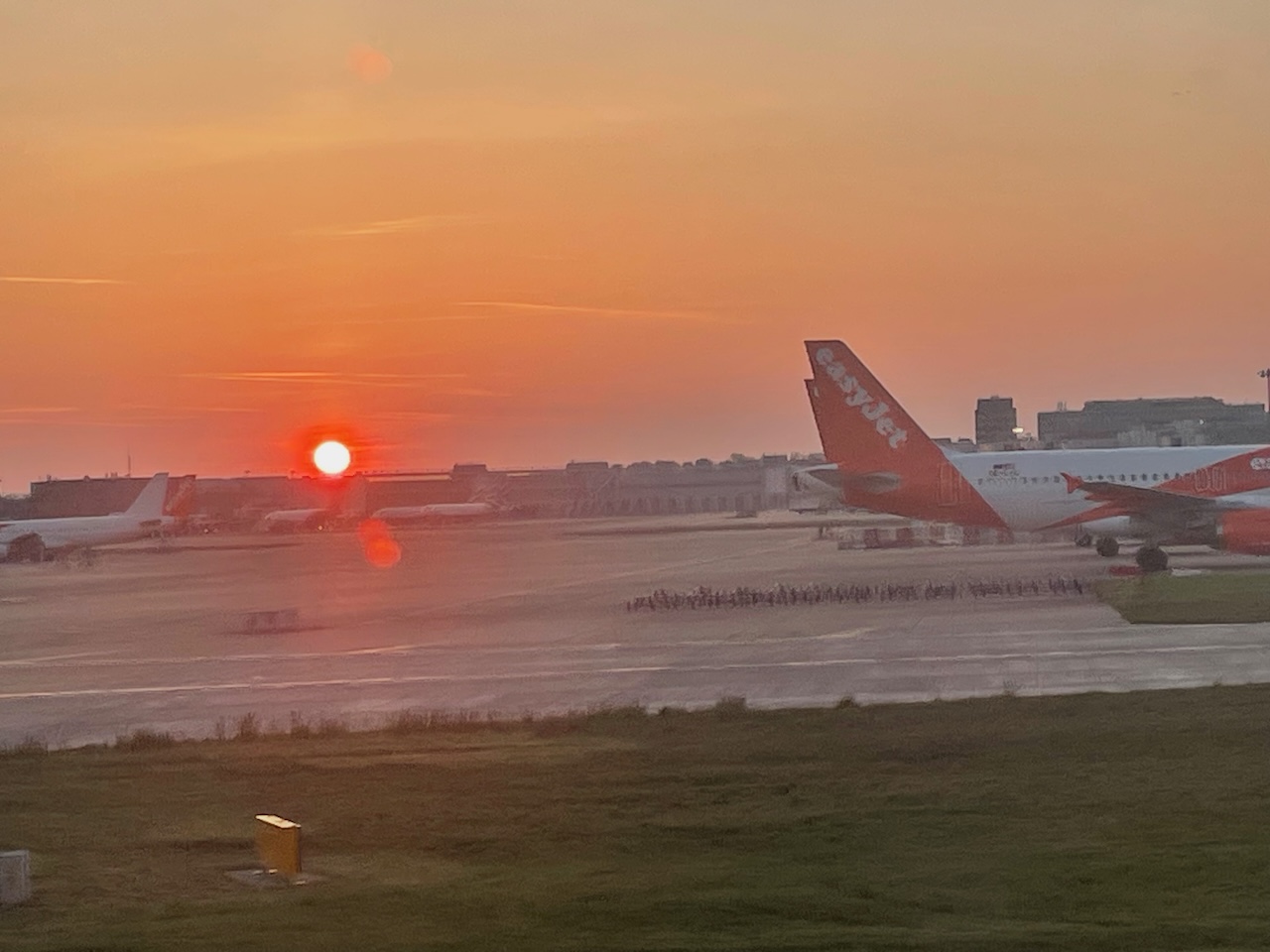 Early morning at Gatwick